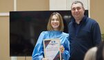 Член Молодежного совета регионального профобъединения Анастасия Маслакова удостоена награды за помощь жителям областного центра во время снежных циклонов